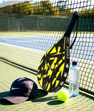 Padel Racket voor Beginners – Lichtgewicht Paddle met EVA Kern voor Controle en Nauwkeurigheid