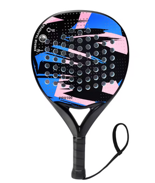 Padel Racket met Carbon Fiber Oppervlak – Lichtgewicht met EVA Memory Foam Kern voor Controle en Kracht