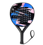 Padel Racket met Carbon Fiber Oppervlak – Lichtgewicht met EVA Memory Foam Kern voor Controle en Kracht