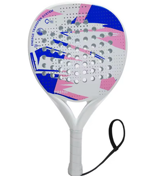 Padel Racket met Carbon Fiber Oppervlak – Lichtgewicht met EVA Memory Foam Kern voor Controle en Kracht
