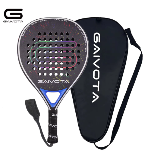 Padel Racket Carbon Fiber met EVA Kern – Professioneel en Krachtig met Spin Oppervlak