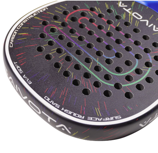 Padel Racket Carbon Fiber met EVA Kern – Professioneel en Krachtig met Spin Oppervlak