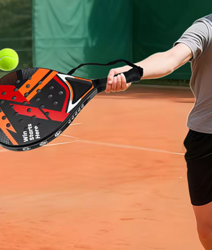 Padel Tennis Racket – Lichtgewicht Beginners Racket met Antislip Grip