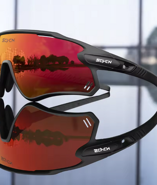 Sport Zonnebril UV400 – Lichtgewicht Fietsbril voor Hardlopen, Fietsen en Outdoor Activiteiten
