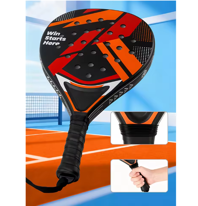Padel Tennis Racket – Lichtgewicht Beginners Racket met Antislip Grip