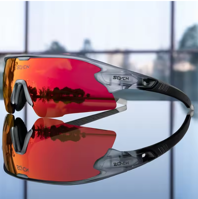 Sport Zonnebril UV400 – Lichtgewicht Fietsbril voor Hardlopen, Fietsen en Outdoor Activiteiten