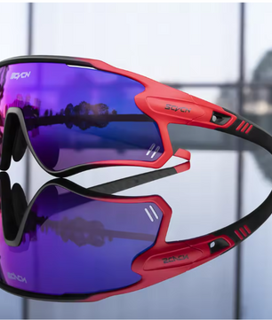 Sport Zonnebril UV400 – Lichtgewicht Fietsbril voor Hardlopen, Fietsen en Outdoor Activiteiten