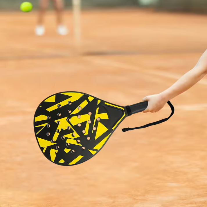 Padel Tennis Racket – Lichtgewicht Beginners Racket met Antislip Grip