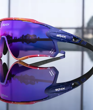Sport Zonnebril UV400 – Lichtgewicht Fietsbril voor Hardlopen, Fietsen en Outdoor Activiteiten