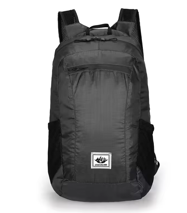 Opvouwbare Rugzak 20L – Lichtgewicht Outdoor Backpack voor Reizen, Wandelen en Fietsen