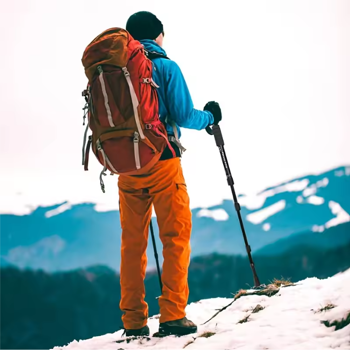 Wandelstok Trekking Pole – Lichtgewicht en Verstelbaar met Antislip Grip voor Outdoor Wandelen