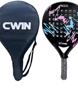 Professioneel Padel Racket – Carbon Fiber met EVA Kern en Opbergtas