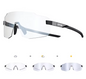 Sport Zonnebril Fotochromisch – UV400 Fietsbril met Frameloos Design voor Outdoor en MTB