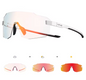 Sport Zonnebril Fotochromisch – UV400 Fietsbril met Frameloos Design voor Outdoor en MTB