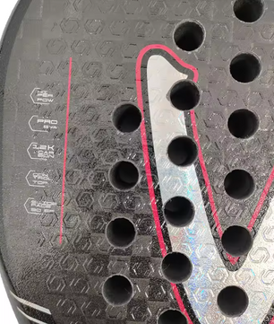12K Carbon Padel Racket – Professioneel met EVA Kern en Accessoires