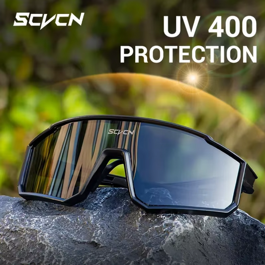 Sport Zonnebril UV400 – Lichtgewicht Fietsbril voor Hardlopen, MTB en Outdoor Activiteiten