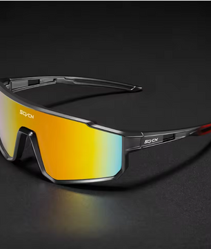 Sport Zonnebril UV400 – Lichtgewicht Fietsbril voor Hardlopen, MTB en Outdoor Activiteiten