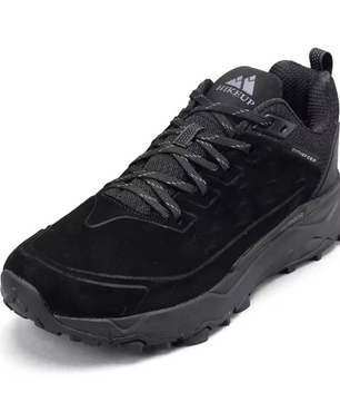 Heren Hiking Schoenen – Slijtvast en Antislip Outdoor Wandelschoenen van Suède Leer