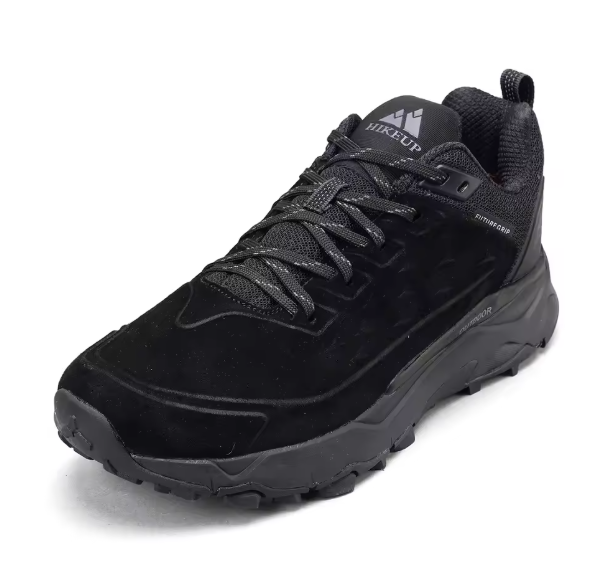 Heren Hiking Schoenen – Slijtvast en Antislip Outdoor Wandelschoenen van Suède Leer