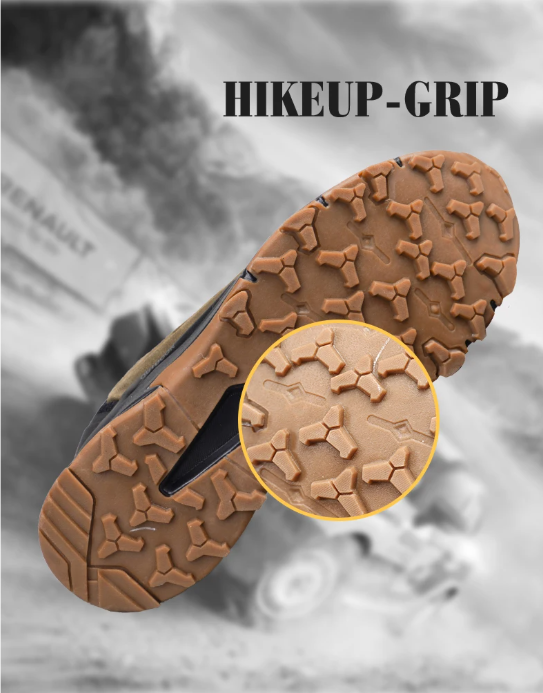 Heren Hiking Schoenen – Slijtvast en Antislip Outdoor Wandelschoenen van Suède Leer