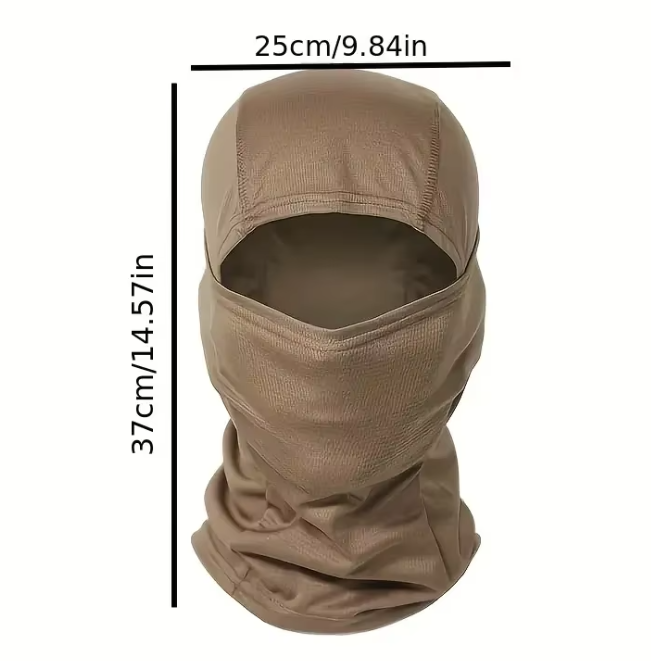 Tactische Balaclava – Winddichte Gezichtsmasker voor Fietsen, Skiën en Outdoor Activiteiten