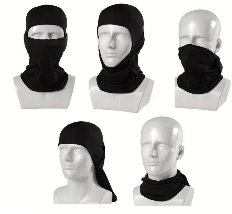 Tactische Balaclava – Winddichte Gezichtsmasker voor Fietsen, Skiën en Outdoor Activiteiten