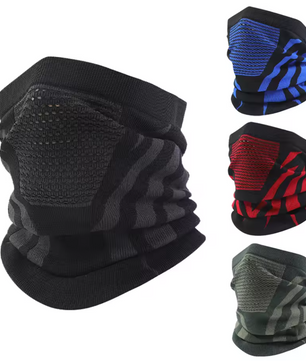 Winter Half Gezichtsmasker – Ademend en Warm voor Fietsen, Skiën en Outdoor Sport