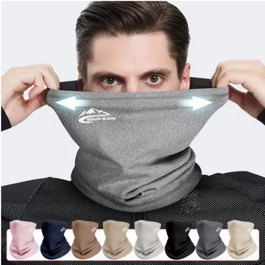 Winter Nekwarmer en Ski Masker – Fluweelzacht, Warm en Ademend voor Outdoor Sport