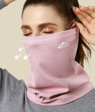 Winter Nekwarmer en Ski Masker – Fluweelzacht, Warm en Ademend voor Outdoor Sport