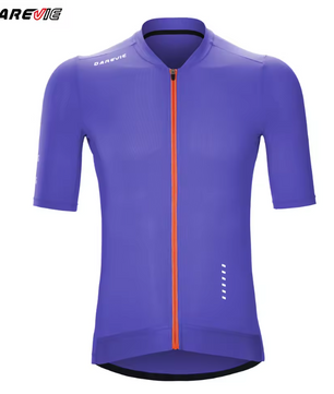 Unisex Fietsshirt – Ademend, Sneldrogend en UV-bescherming, Slim Fit Wielershirt voor MTB en Racefiets