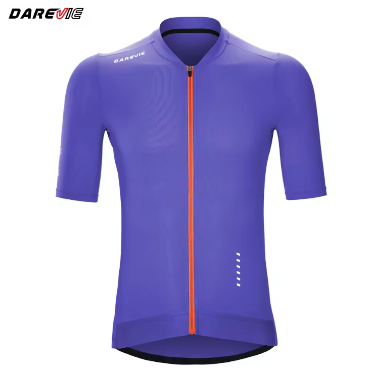 Unisex Fietsshirt – Ademend, Sneldrogend en UV-bescherming, Slim Fit Wielershirt voor MTB en Racefiets