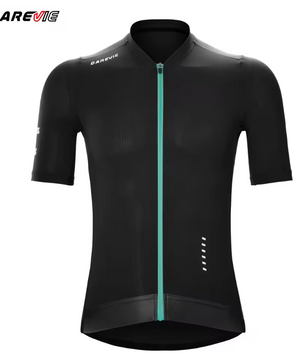 Unisex Fietsshirt – Ademend, Sneldrogend en UV-bescherming, Slim Fit Wielershirt voor MTB en Racefiets