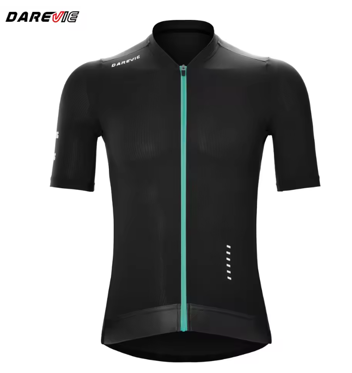 Unisex Fietsshirt – Ademend, Sneldrogend en UV-bescherming, Slim Fit Wielershirt voor MTB en Racefiets