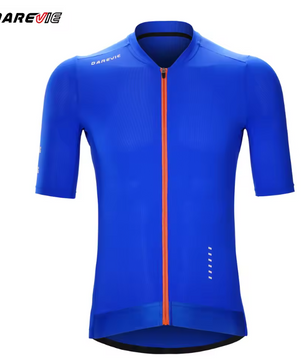 Unisex Fietsshirt – Ademend, Sneldrogend en UV-bescherming, Slim Fit Wielershirt voor MTB en Racefiets