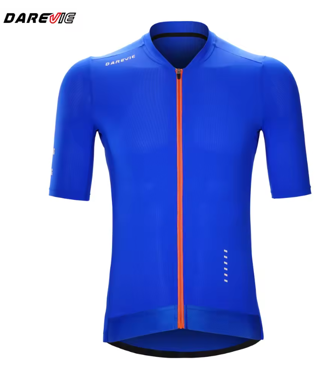 Unisex Fietsshirt – Ademend, Sneldrogend en UV-bescherming, Slim Fit Wielershirt voor MTB en Racefiets
