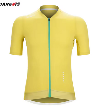 Unisex Fietsshirt – Ademend, Sneldrogend en UV-bescherming, Slim Fit Wielershirt voor MTB en Racefiets