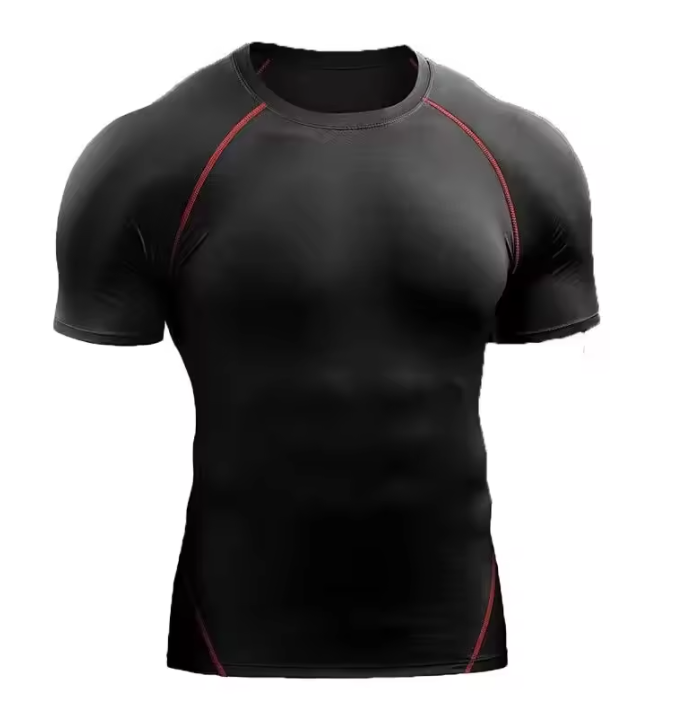 Sport T-shirt Heren – Sneldrogend en Ademend Fitness Shirt