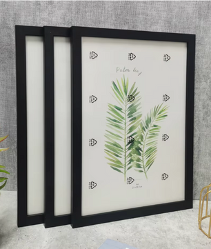 Set van 3 Houten Fotolijsten – Wand en Tafel Foto Frames