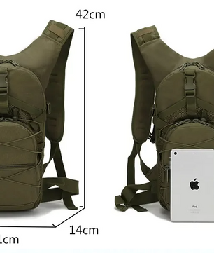 Tactische Rugzak 26-28L – Compacte Outdoor Backpack voor Hiking, Fietsen en Camping