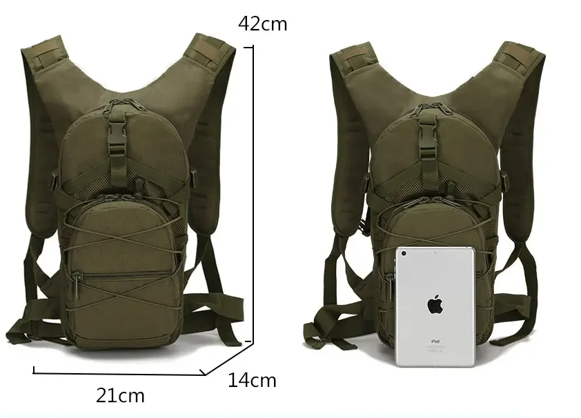 Tactische Rugzak 26-28L – Compacte Outdoor Backpack voor Hiking, Fietsen en Camping