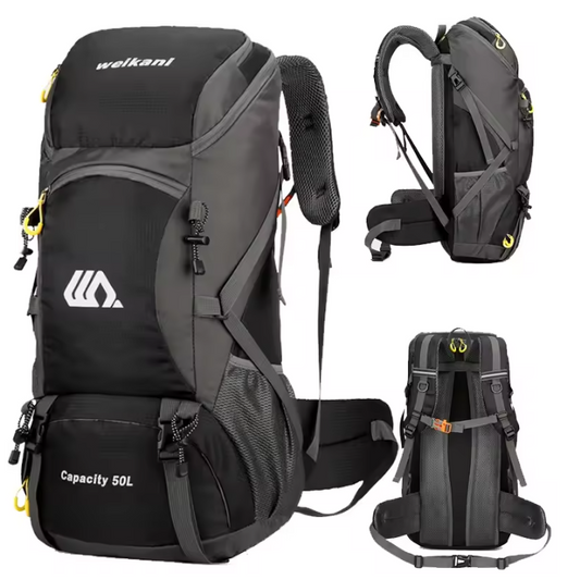 50L Outdoor Rugzak – Grote Waterafstotende Backpack voor Hiking, Reizen en Camping