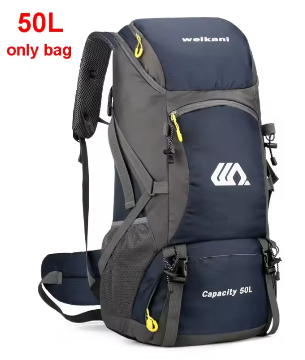 50L Outdoor Rugzak – Grote Waterafstotende Backpack voor Hiking, Reizen en Camping
