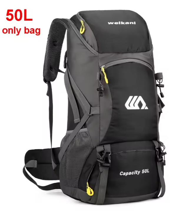50L Outdoor Rugzak – Grote Waterafstotende Backpack voor Hiking, Reizen en Camping