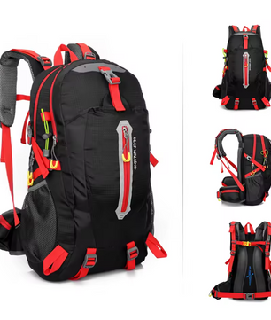 40L Outdoor Rugzak – Waterafstotende Backpack met Laptopvak voor Hiking, Reizen en Camping