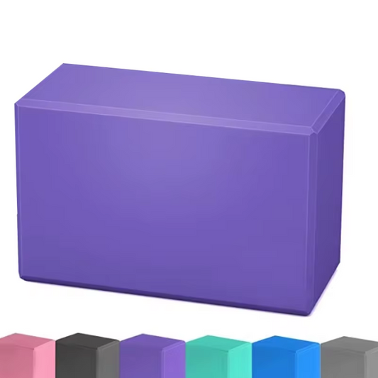 Yoga Blok – EVA Foam Pilates Blok voor Stabiliteit, Balans en Flexibiliteit