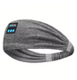Bluetooth Sport Hoofdband met Oordopjes – Draadloze Muziek Headband voor Fitness en Slaap