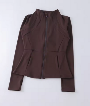 Dames Sport Jacket – Winddichte Hardloop Top met Lange Mouwen voor Fitness en Yoga