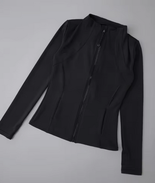 Dames Sport Jacket – Winddichte Hardloop Top met Lange Mouwen voor Fitness en Yoga