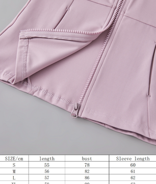 Dames Sport Jacket – Winddichte Hardloop Top met Lange Mouwen voor Fitness en Yoga