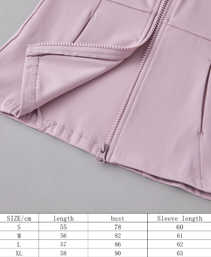 Dames Sport Jacket – Winddichte Hardloop Top met Lange Mouwen voor Fitness en Yoga